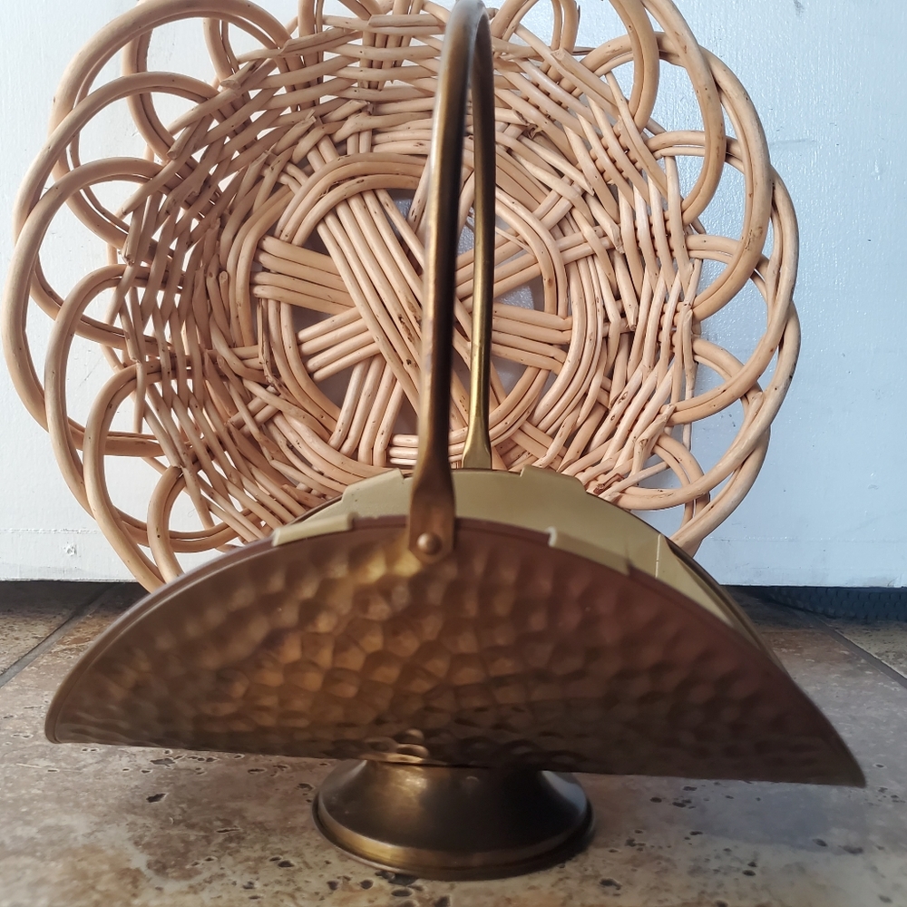 Vintage Brass basket